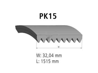 Multiribbed Belt for Renault CBH, CLM & CLR Trucks – Genuine Quality
