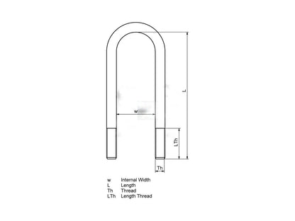 U-Bolt for Renault Trucks C, D, Kerax & Premium - Genuine Quality