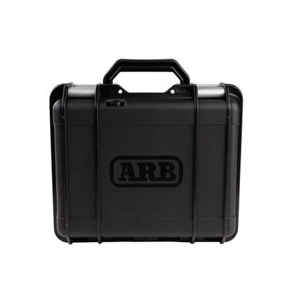 Black hard-shell case with 'ARB' logo on a white background