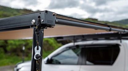 ARB Black Aluminium Awning with LED Light | Premium 4x4 Roof Rack Awning UAE