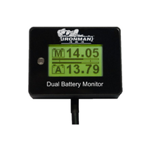 Ironman 4x4 12V Digital Battery Monitor | Single & Dual Battery Voltage Display UAE