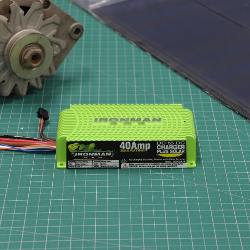 Ironman 4x4 40A DC to DC Battery Charger with Solar Input | IP67 Alternator & Solar Charging UAE