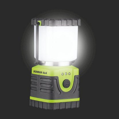فانوس "آيرون مان 4x4" بتقنية LED بقوة 320 لومن | مدة تشغيل 60 ساعة مع خاصية إشارة الاستغاثة (SOS) - الإمارات