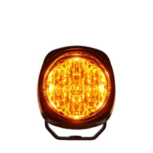 Amber LED light with 'Nacho' branding on a white background