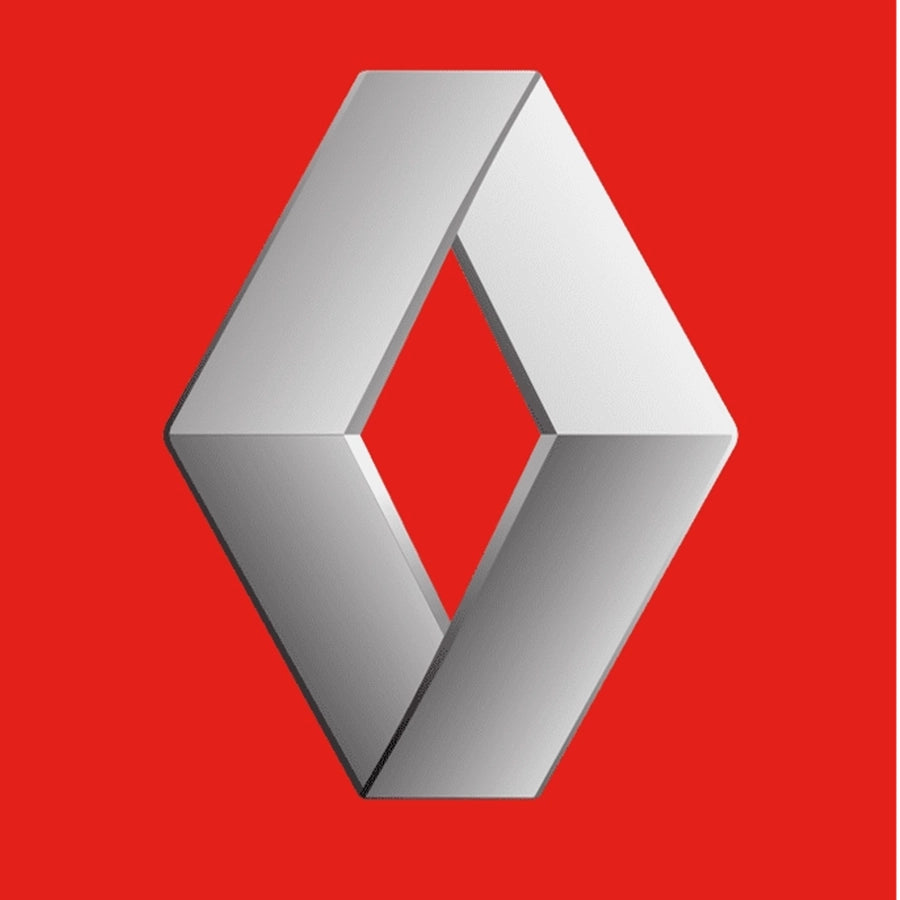 Renault logo on a red background
