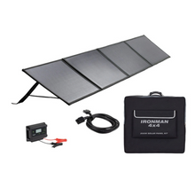 Ironman 4x4 Portable Solar Panel Kit 200W | Folding Monocrystalline with PWM Regulator UAE