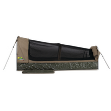 Ironman 4x4 Single Swag | Heavy Duty 320gsm Ripstop Canvas Dome Swag with Mattress UAE
