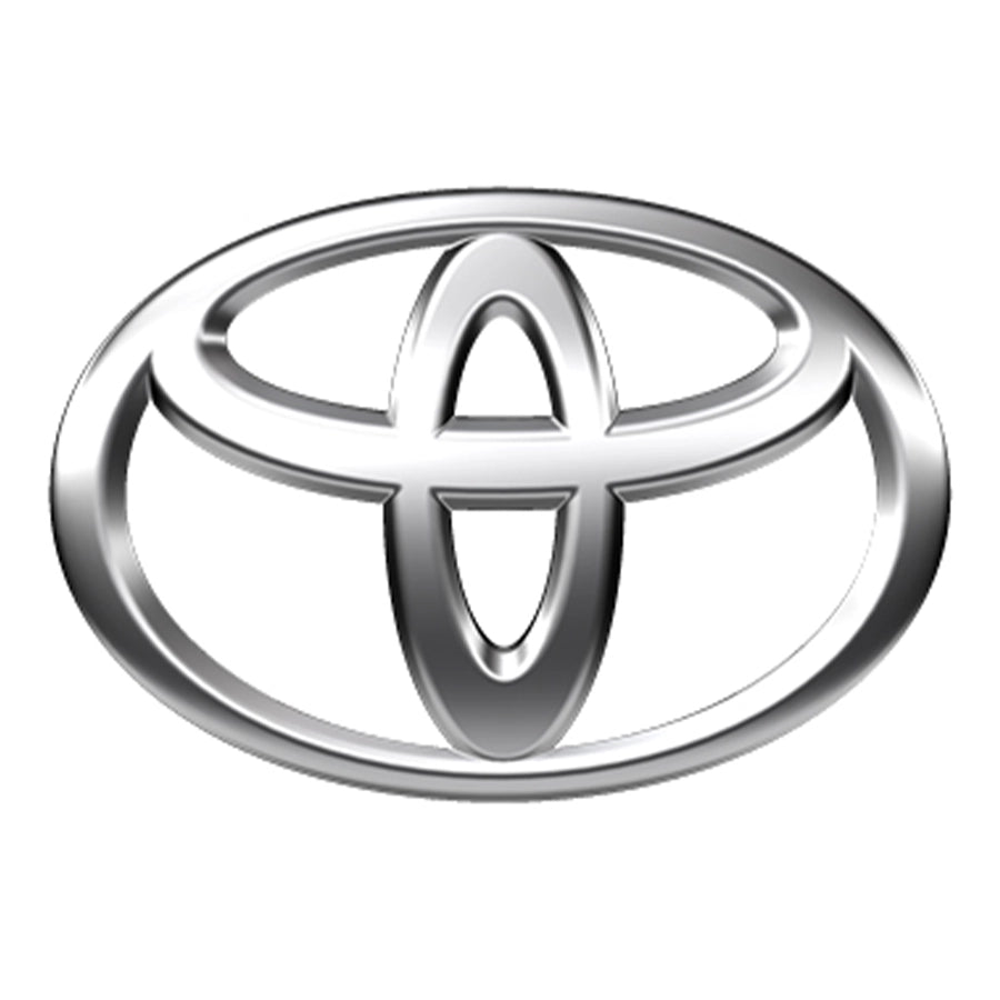 Toyota logo on a white background