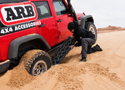 TRED Pro Recovery Boards | Sand, Mud & Off-Road Traction Aid for 4x4 UAE — Grey/Orange