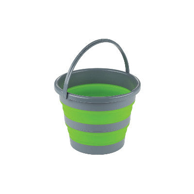 Ironman 4x4 Collapsible Silicone Bucket with Handle 10L | Folds Flat for Camping UAE