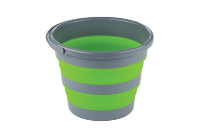 Ironman 4x4 Collapsible Silicone Bucket with Handle 10L | Folds Flat for Camping UAE