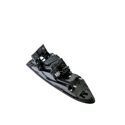 Black snowshoe on a white background